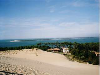 Blick von der Dune du Pyla, Aquitaine.
